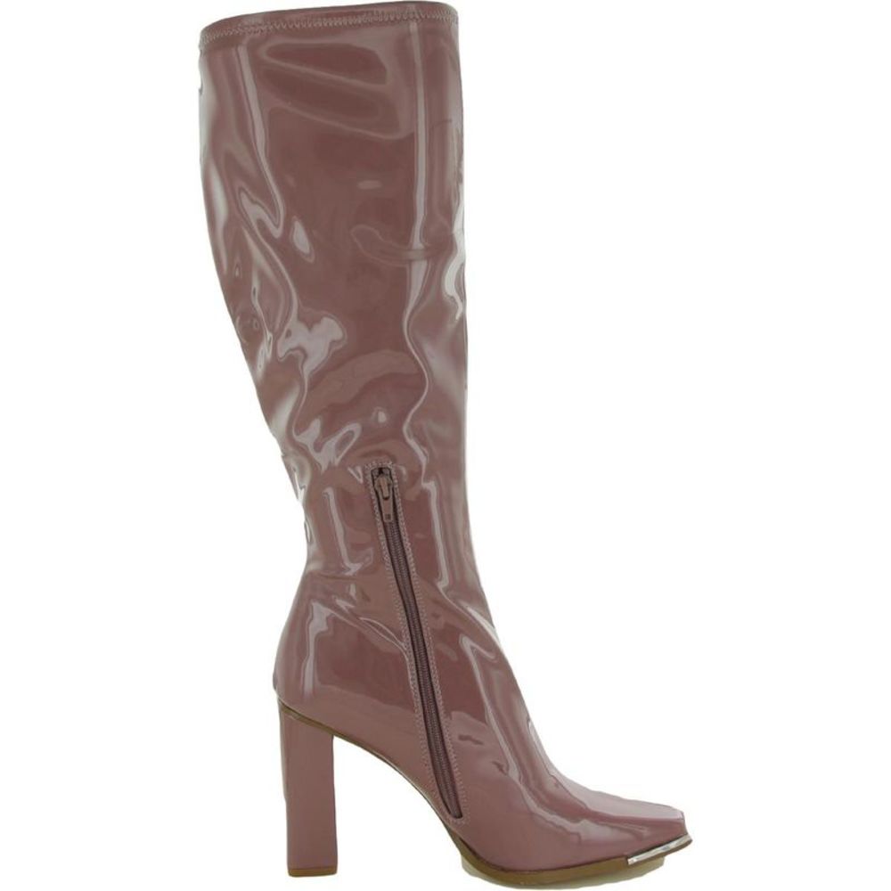 Steve Madden Womens Focal Purple Cushioned Footbed Knee-High Boots Shoes NWT - Picture 2 of 3